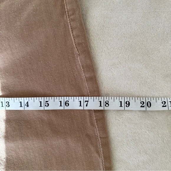 Patti High Rise Straight Leg Jeans In Teddy Taupe size 25 - Picture 8 of 14
